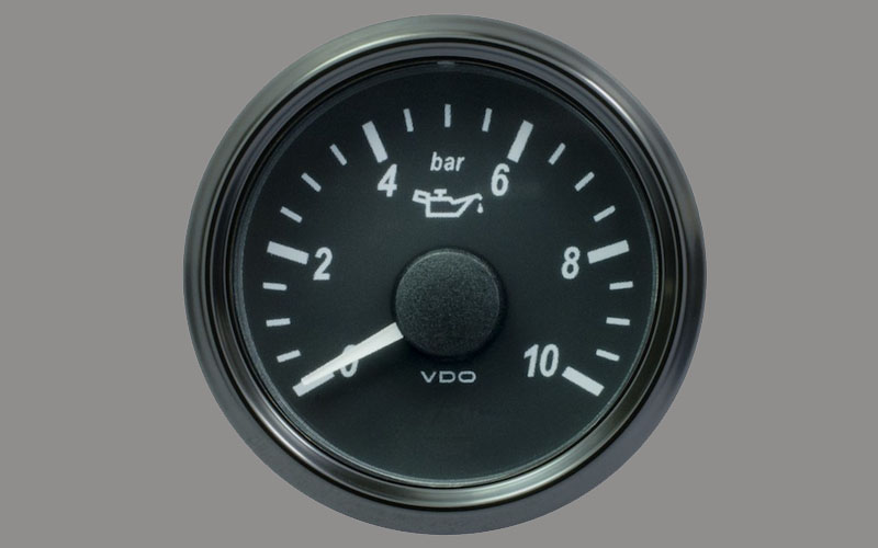 SingleViu Engine Oil Pressure Gauge 10Bar